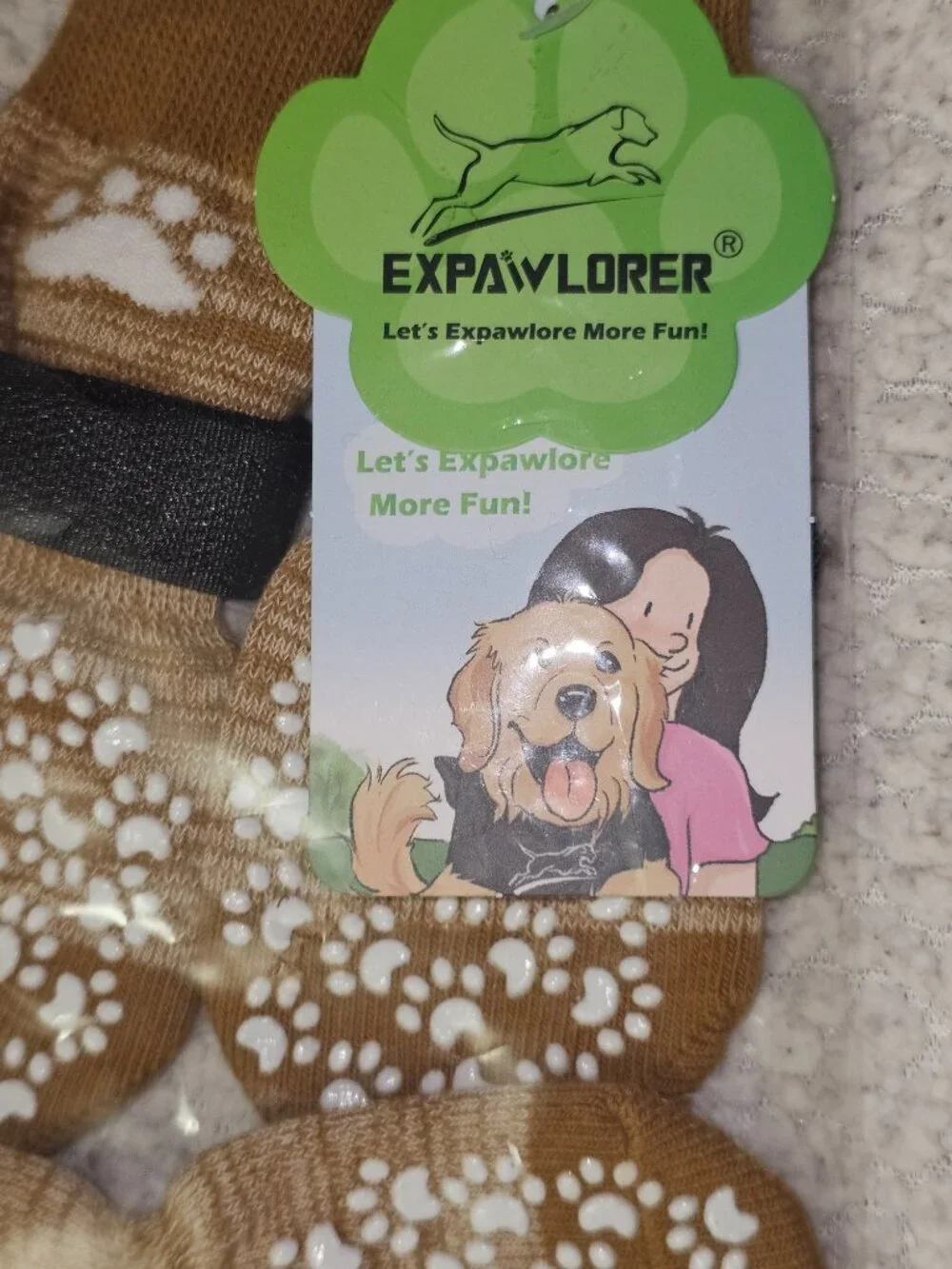 Expawlorer - Pack of Dog Socks - New Without Tags